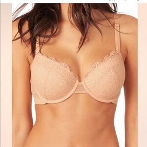 Lively Lace tan bra